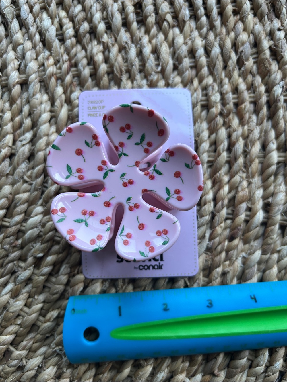 5/$10 Cherry hair clip - Picture 5 of 6